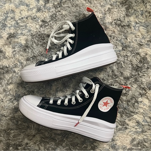 NWOT! 🔥 Converse Chuck Taylor All Star Move Color Pop Platform Sneakers - Picture 2 of 14
